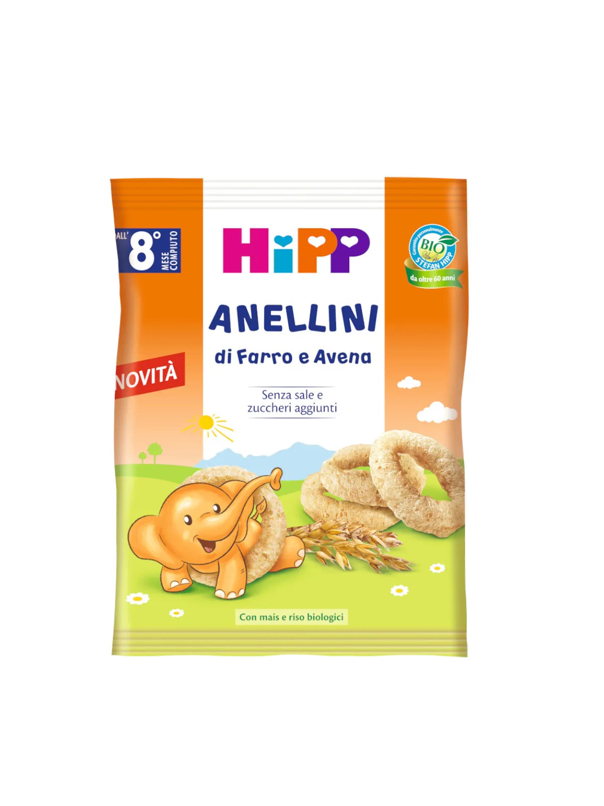 Hipp Snack Anellini di Farro e Avena 30 gr