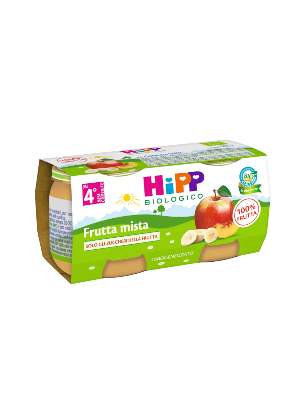 Hipp Omogeneizzato Frutta Mista 2x80g