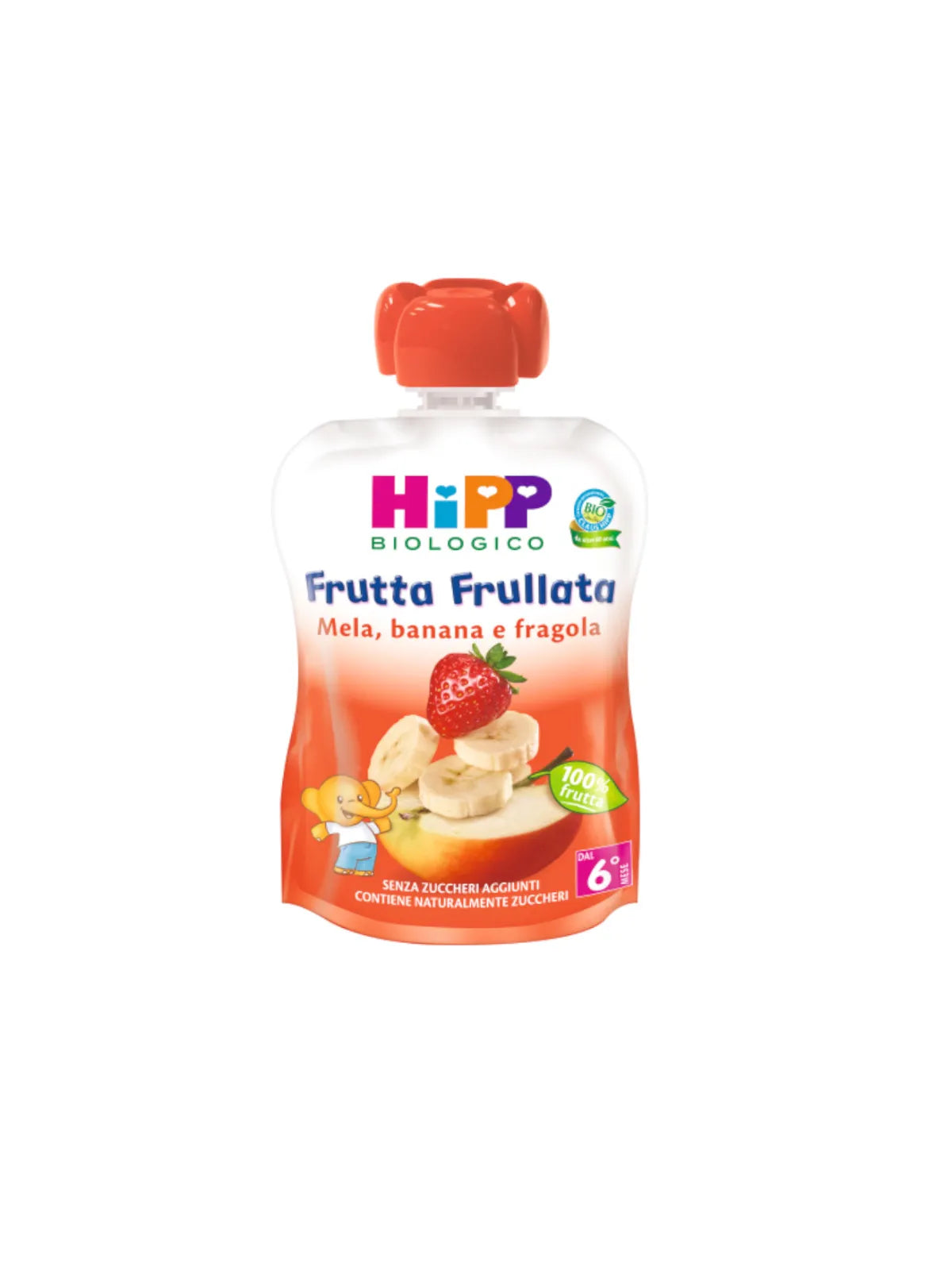 Hipp Frutta Frullata Mela, Banana Fragola 90g