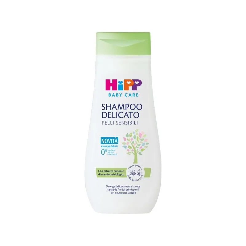 HiPP Shampoo Delicato per Pelli Sensibili Flacone da 200 ml