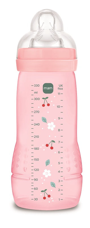 Mam Easy Active Biberon 330ml Anti Coliche 4+m Rosa