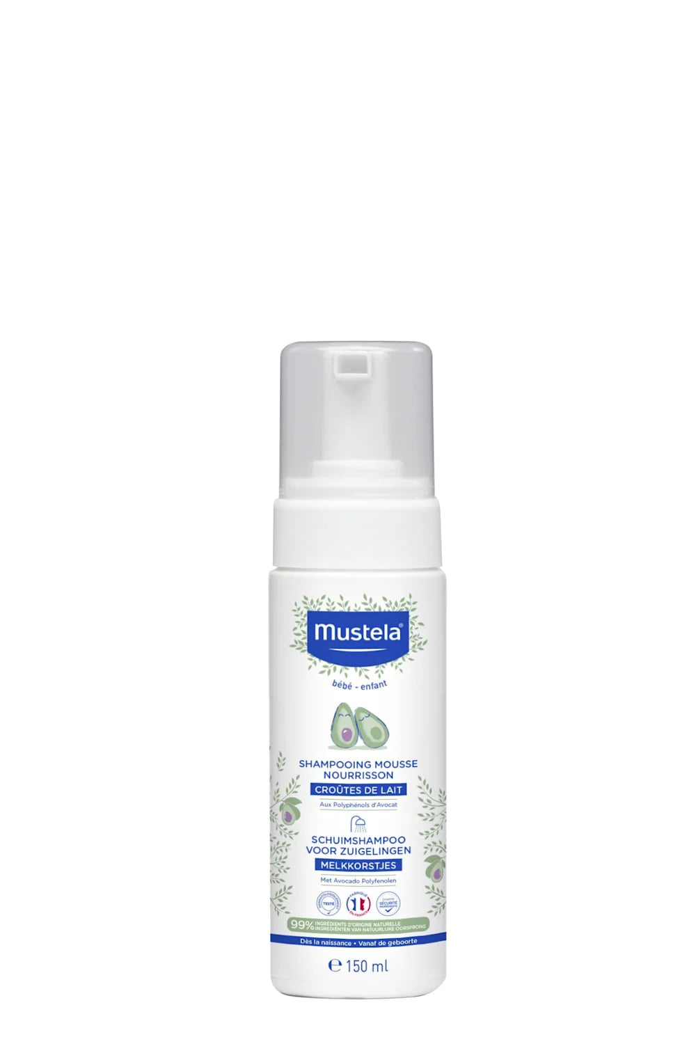 Mustela Shampoo Mousse Delicata Infanzia 150ml