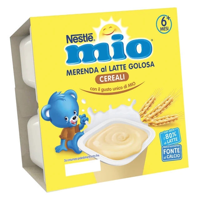 Nestlé MIO Merenda al Latte Cereali 4x100 g