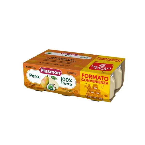 Plasmon Omogeneizzato Pera 6X80 G