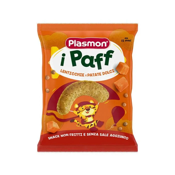Plasmon Snack i Paff Lenticchie e Patate Dolci 15g
