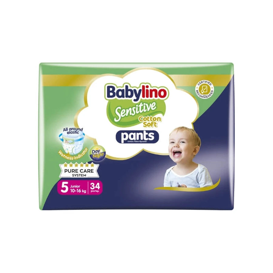 Babylino Sensitive Mutandino Tg. 5 (10-16 kg) 34 Pezzi