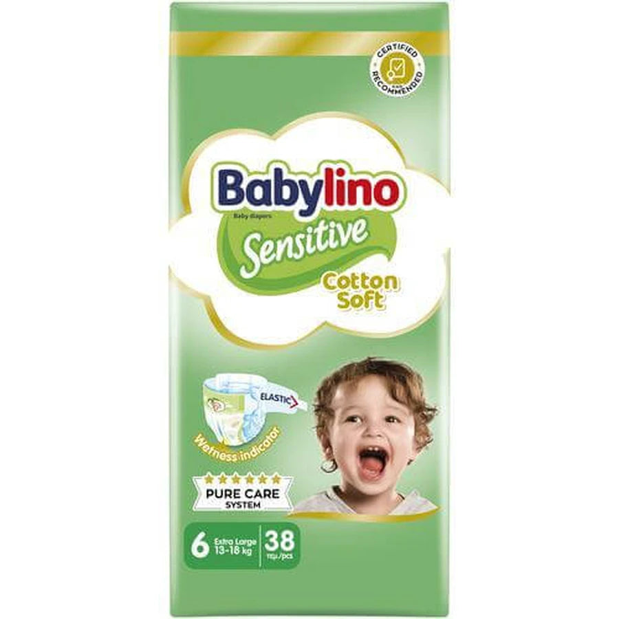 Babylino Sensitive Pannolino Tg. 6 (13-18 kg) 38 Pezzi