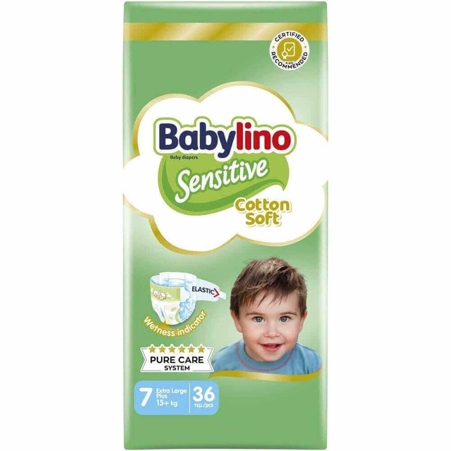 Babylino Sensitive Pannolino Tg. 7 (15+ kg) 36 Pezzi