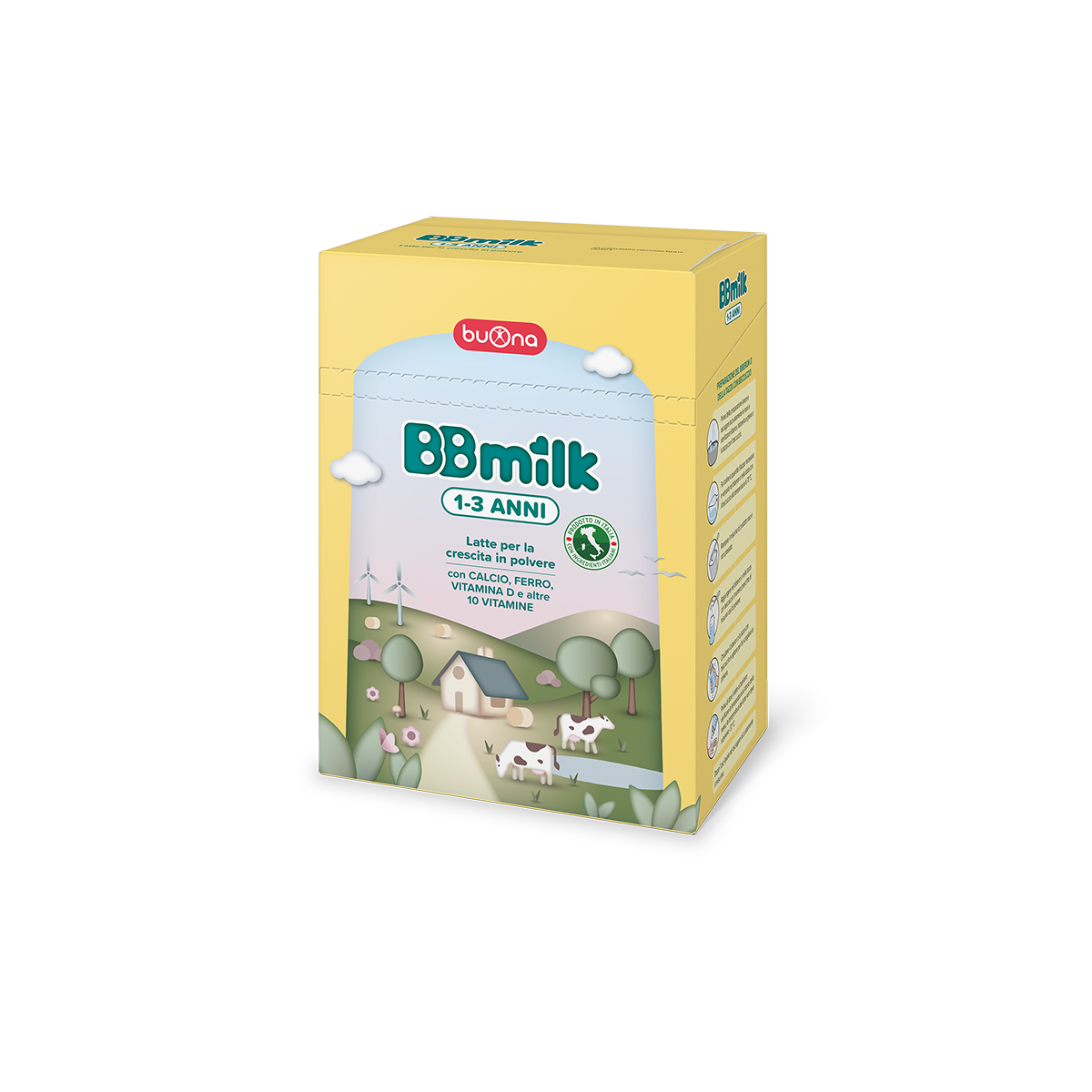BBmilk Latte Bio 1-3 anni Polvere 800g