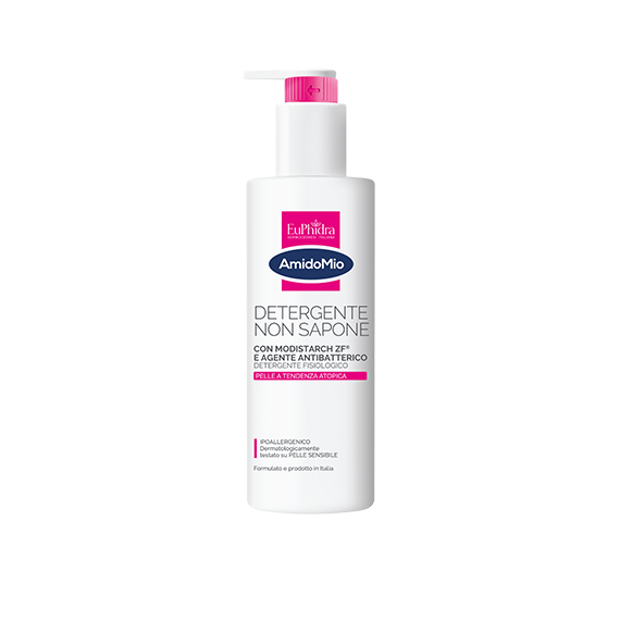 Euphidra Amido Mio Detergente Non Sapone Viso e Corpo 400 ml