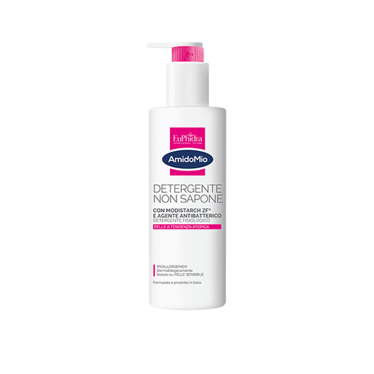 Euphidra Amido Mio Detergente Non Sapone Viso e Corpo 400 ml