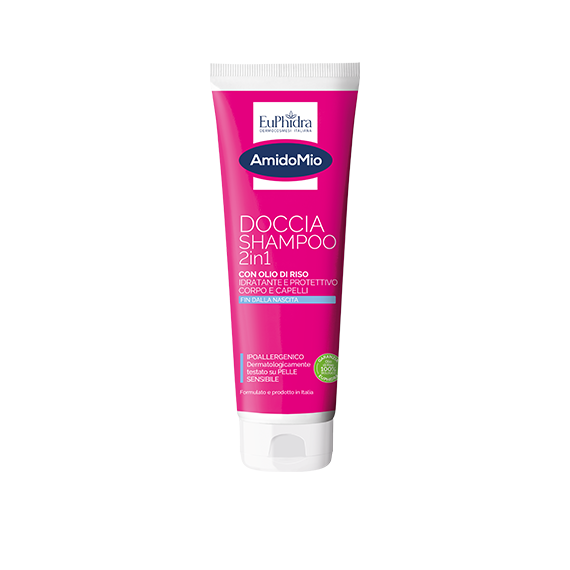 Euphidra AmidoMio Doccia Shampoo 2in1 Pelle Sensibile 250 ml