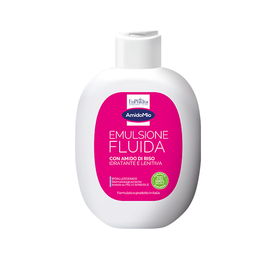 Euphidra AmidoMio Emulsione Fluida Idratante Con Amido Di Riso 200 ml