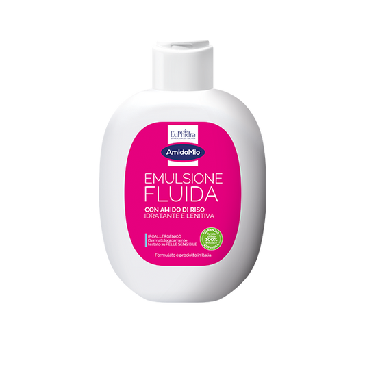Euphidra AmidoMio Emulsione Fluida Idratante Con Amido Di Riso 200 ml