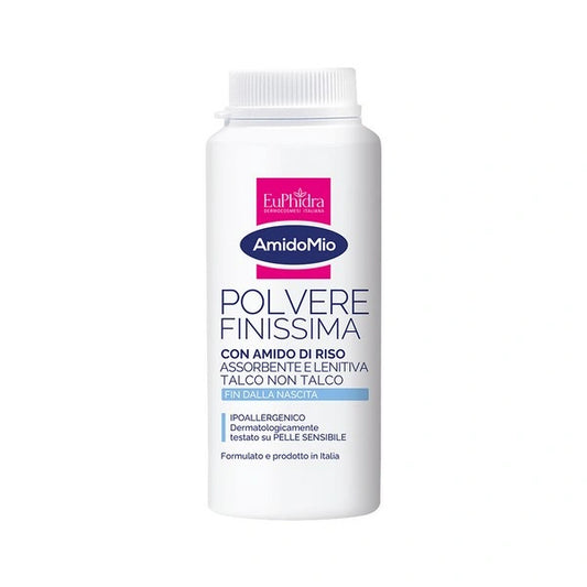Euphidra AmidoMio Polvere Finissima Assorbente All'Amido Di Riso Rinfrescante 100g