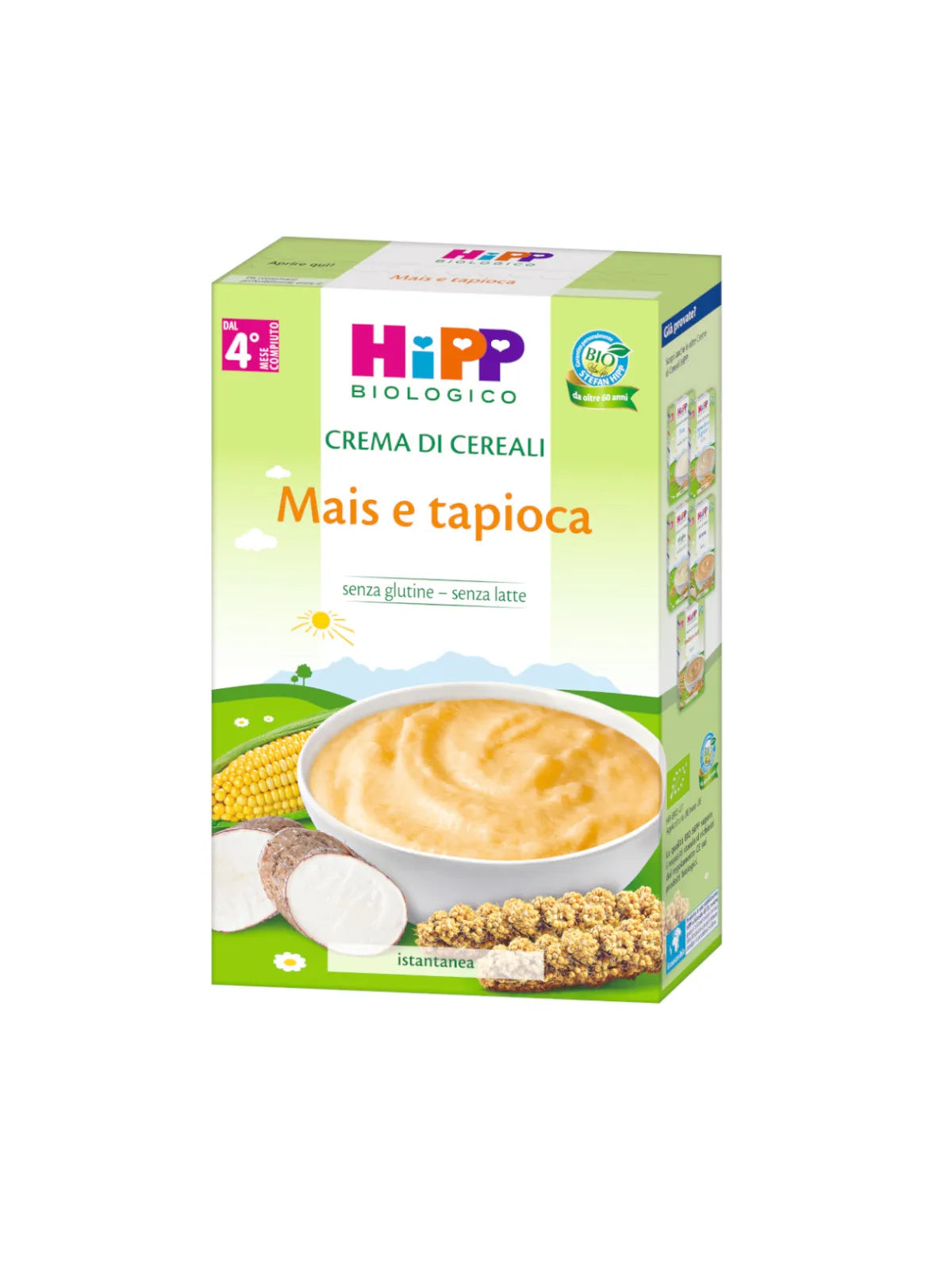 Crema di Cereali Mais e Tapioca 200g