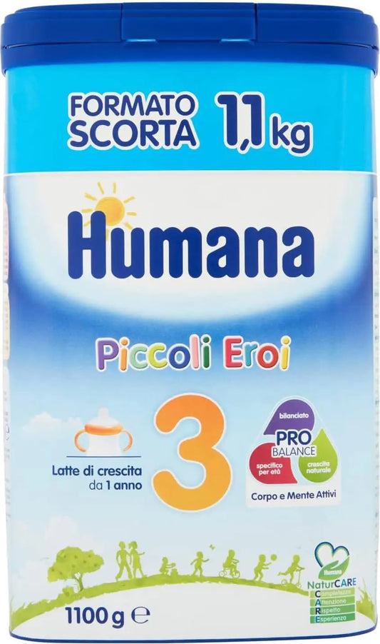 Humana 3 - latte in polvere di crescita 1,1 kg
