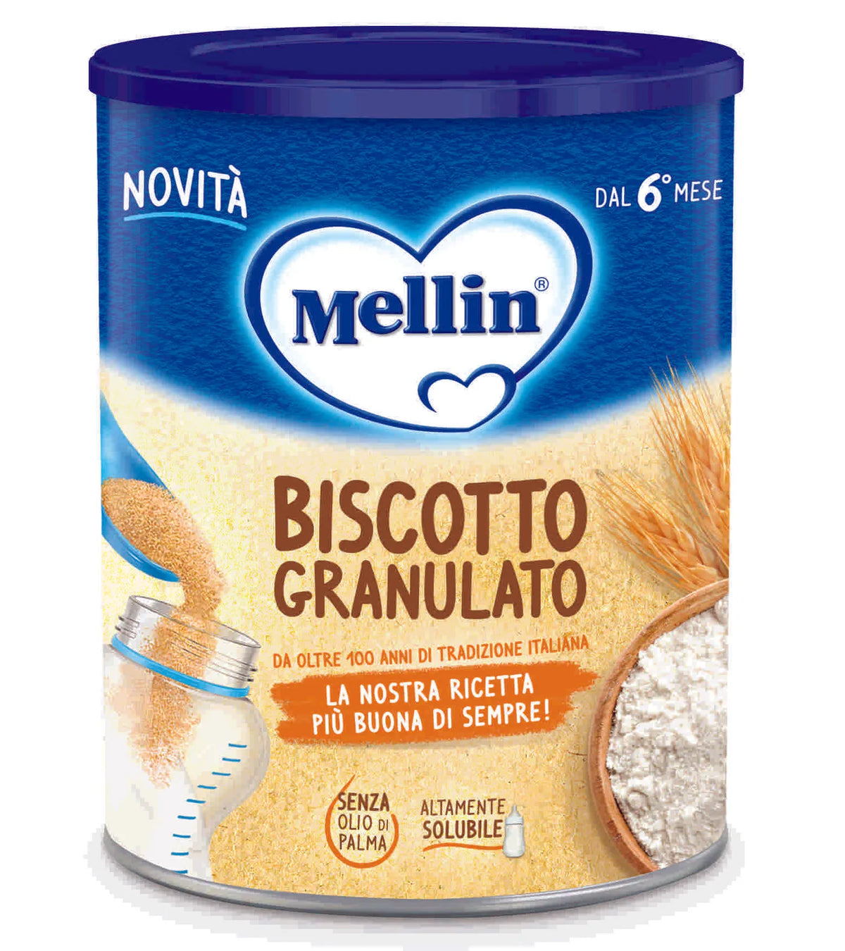 Mellin Biscotto Granulato 400 gr