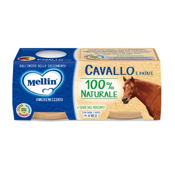Mellin Omogenizzato Cavallo con Patate 2x80