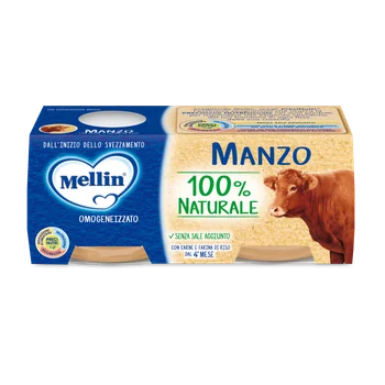 Mellin Omogeneizzato Manzo 2x80 g