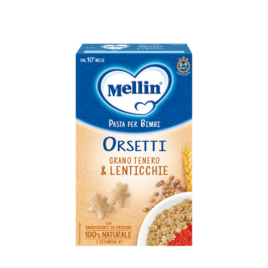 Mellin Orsetti di Lenticchie confezione da 280g