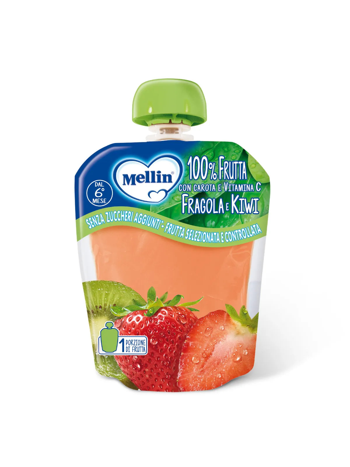 Mellin Pouch Fragola Kiwi 90 gr