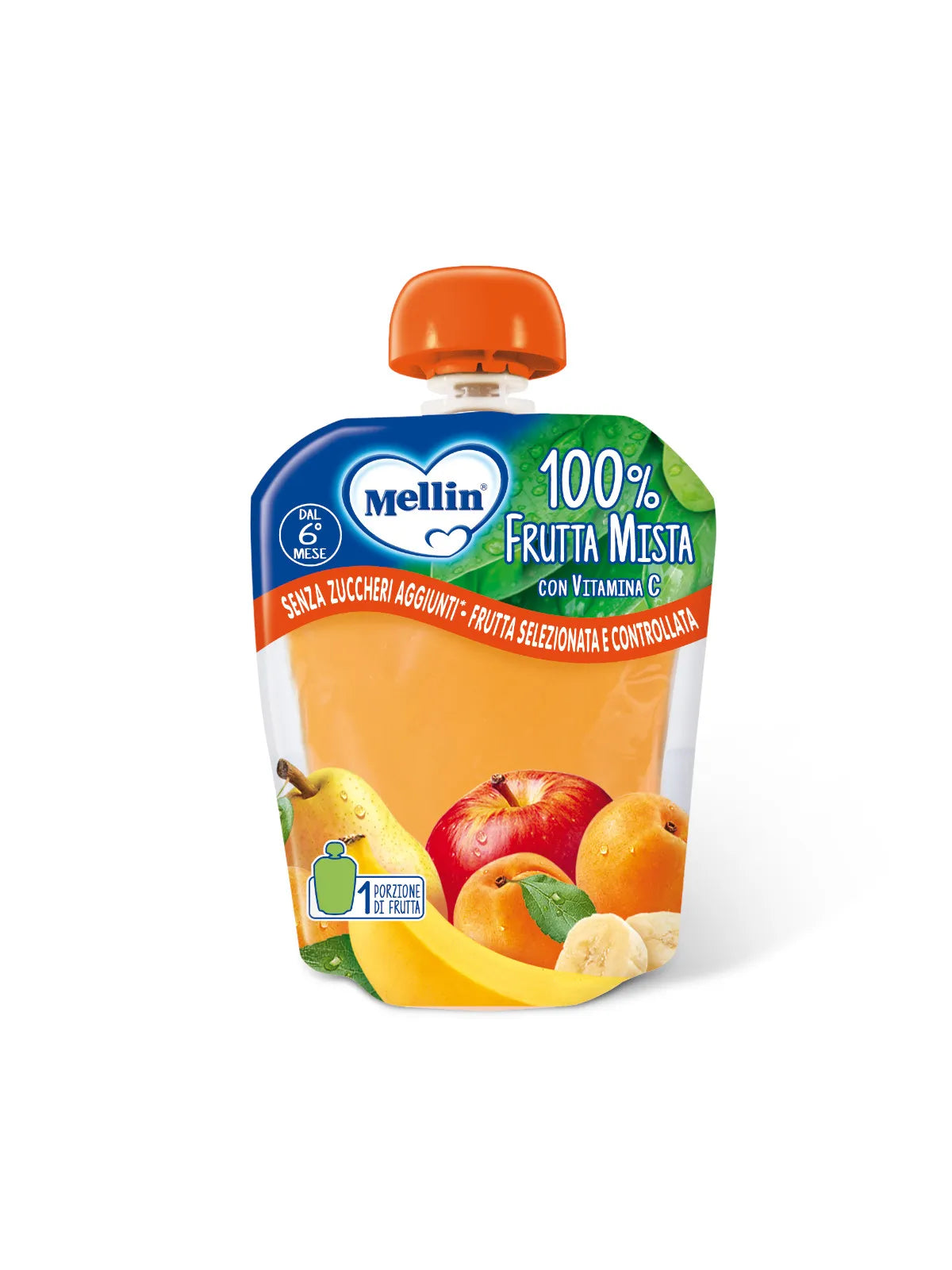 Mellin Pouch Frutta Mista 90 gr