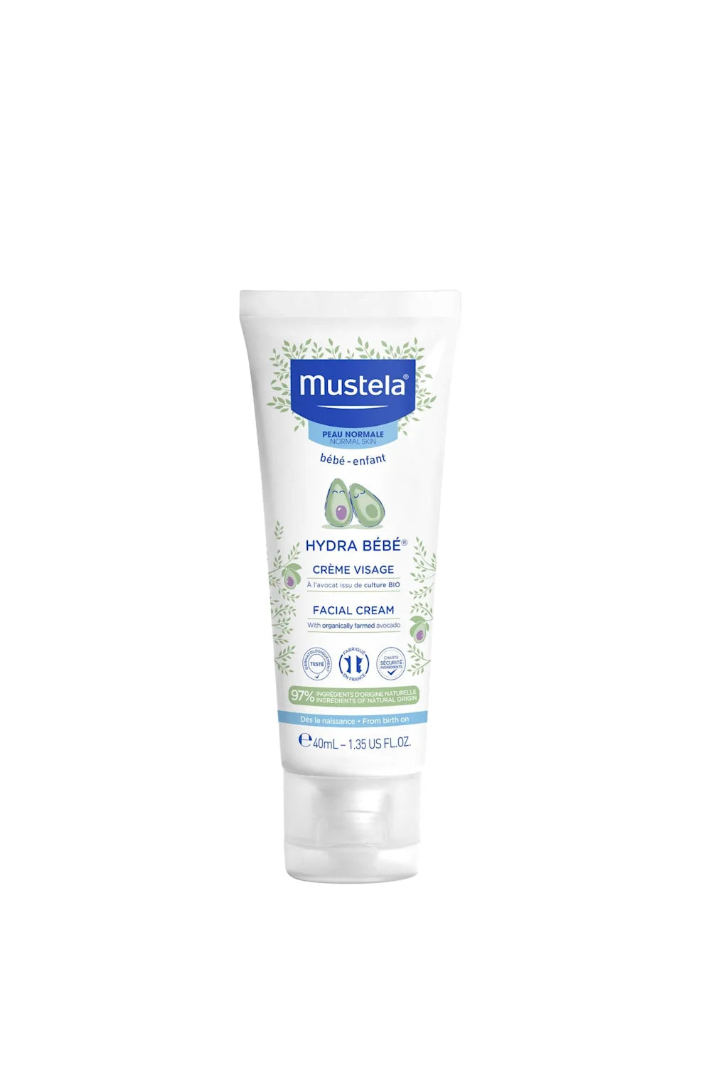 Mustela Hydra Bebè Crema Viso 40ml
