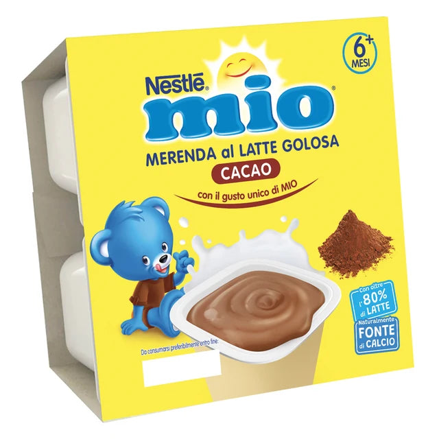 Nestlé MIO Merenda al Latte Cacao 4x100 g