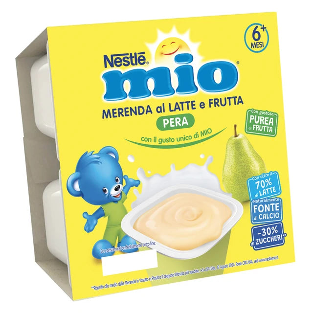 Nestlé MIO Merenda al Latte Pera 4x100 g