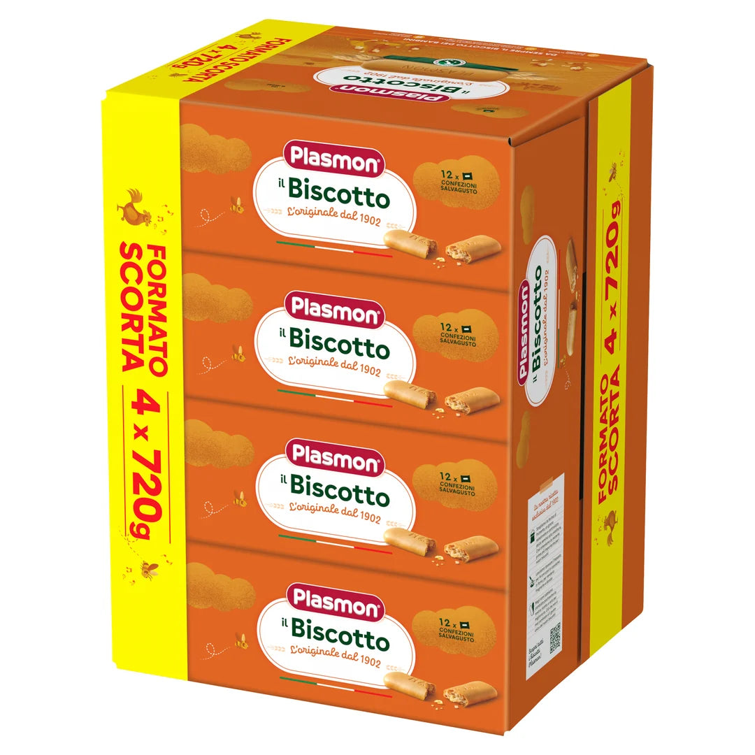 Plasmon Il Biscotto 4x720g