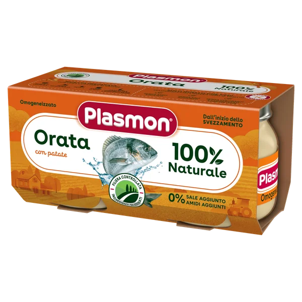 Plasmon Omogeneizzato Orata 2x80 G