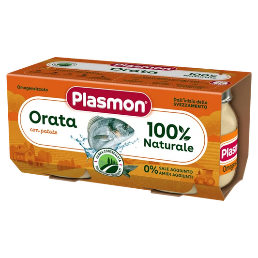Plasmon Omogeneizzato Orata 2x80 G
