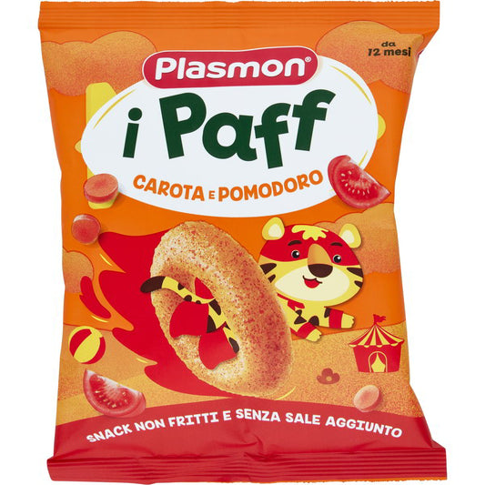 Plasmon Snack i Paff Carota e Pomodoro 15g