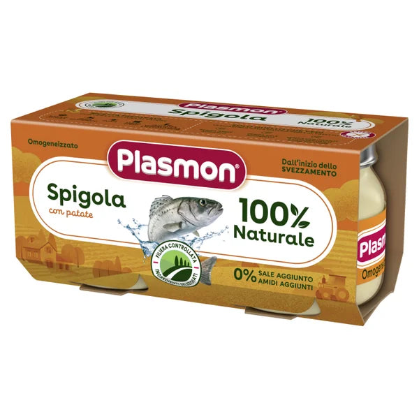 Plasmon Omogeneizzato Spigola 2x80 G