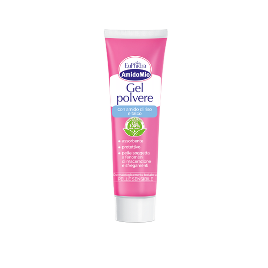 Euphidra AmidoMio Gel Polvere - Funzione assorbente e protettiva della pelle - 50 ml
